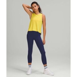 Lululemon Train To Be Top Tank Chest 44" Yellow
